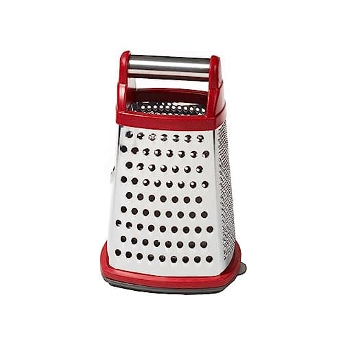 KitchenAid Gourmet 4-Sided Stainless Steel Box Grater with Detachable Storage Container