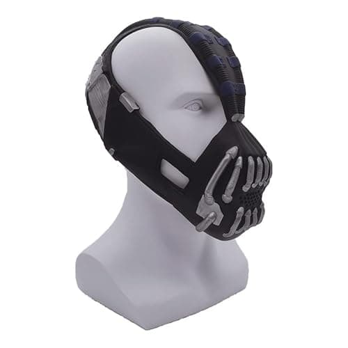 juyocmy Bane Mask Adult The Dark Knight Rises Bane Mask Mens Helmet Halloween Cosplay Props