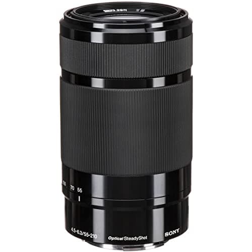 Sony E 55-210mm F4.5-6.3 Lens for Sony E-Mount Cameras (Black)