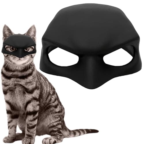 Cat Mask Cosplay, Cat Cosplay Hat, Cat Mask for Halloween Cosplay, Funny Cat Costumes Accessories (Large)