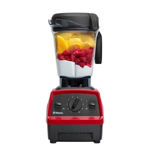 Vitamix Explorian Blender, Professional-Grade, 64 oz. Low-Profile Container, Red (Renewed Premium)