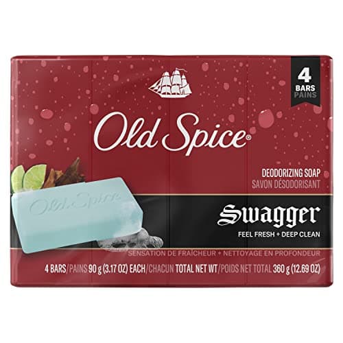 Old Spice Bar Soap for Men, Extra Clean, 360 G, 4 Bars