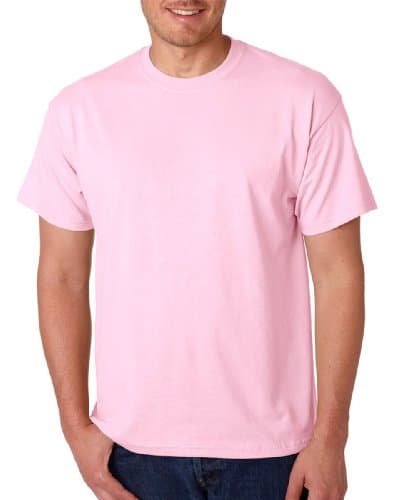 Gildan Men's G2000 Ultra Cotton Adult T-shirt, Light Pink, Large