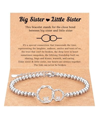 Tarsus Gifts for Sister, Sister Birthday Gifts, Sisters Gifts from Sister Bracelets for Women Christmas Gifts Mothers Day