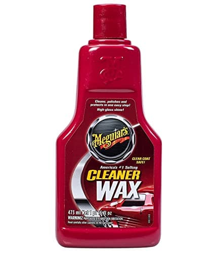 Meguiar's Cleaner Wax - Liquid Car Wax, Cleans, Polishes and Protects Your Vehicle - Easy to Use, Long-Lasting Shine - 16 Oz