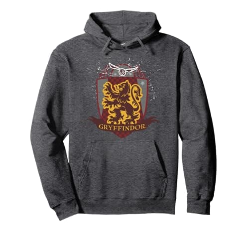 Harry Potter Gryffindor Quidditch Shield Pullover Hoodie