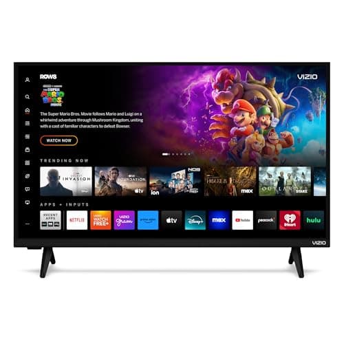 VIZIO 32-inch HD Smart TV 720p LED w/Alexa Compatibility, Google Cast Built-in, Bluetooth Headphone Capable (VHD32M-08, New)