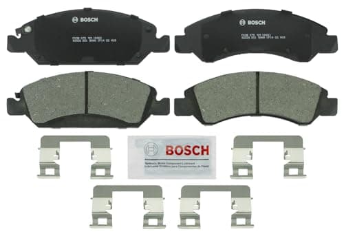 BOSCH BC1363 QuietCast Premium Ceramic Disc Brake Pad Set - Compatible with Select Cadillac Escalade, XTS; Chevrolet Avalanche, Silverado, Suburban, Tahoe; GMC Savana, Sierra, Yukon XL + More; FRONT