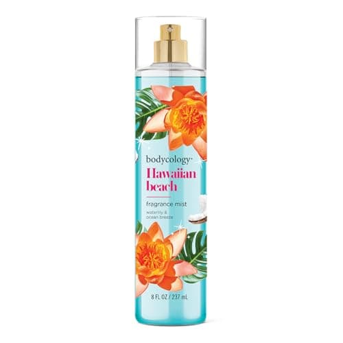 Bodycology Long-Lasting Fragrance Body Mist, Hawaiian Beach, 8 fl oz