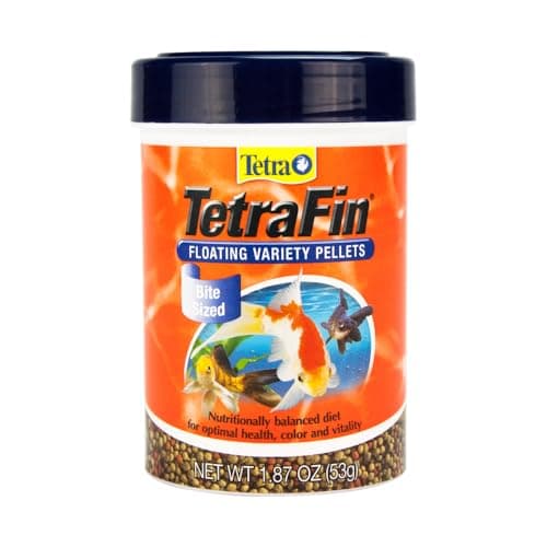 Tetra Goldfish Variety Pellets, Balanced Diet, 1.87 Ounce
