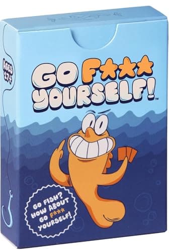 Go F Yourself! – The Grown Up Go Fish Card Game You've Always Wanted | Hilarious Party Game for Grown Ups, 2+ Players | 52 Cards, 13 Unique Pairs Edition