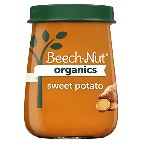 Beech-Nut Organics Stage 1 Organic Baby Food, Sweet Potato, 4 oz Jar
