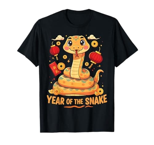 Year Of The Snake 2025 Lunar New Year Chinese New Year 2025 T-Shirt