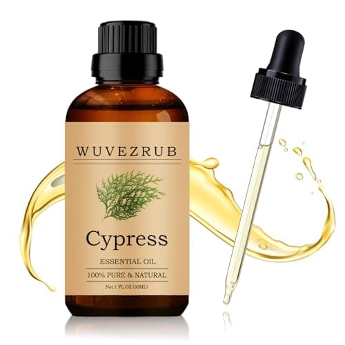 Wuvezrub Cypress Essential Oil 30ML - 100% Pure and Natural Oils for Aromatherapy Diffuser - 1 Fl Oz/Cypress