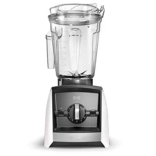 Vitamix White A2300 Ascent Series Smart Blender, Professional-Grade, 64 oz Low-Profile Container, 64 fl oz