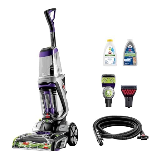 BISSELL ProHeat 2X Revolution Pet Pro Plus, 3588F, Upright Deep Cleaner, 30-minute Dry Time, Dual Dirt Lifter Powerbrush, Hose & Tool Attachment, Pet Upholstery Tool and Tough Stain Tool Included