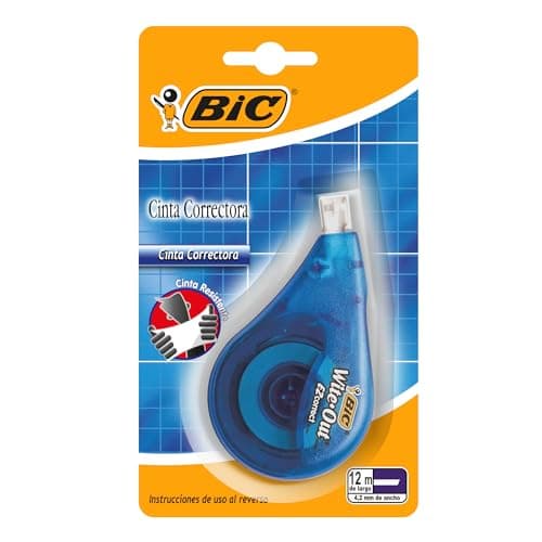 Best Correction Tapes #4 from BIC BIC Wite-Out Brand EZ Correct Correction Tape, 39.3 Feet, 1-Count Pack of white Correction Tape, Fast, Clean and Easy to Use Tear-Resistant Tape Office or School Supplies