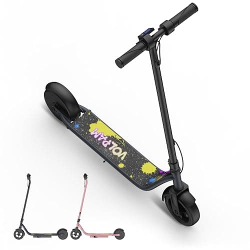Electric Scooter for Kids, LED Display, 3 Speeds, 250W Motor, Max 10 Miles Range, Top Speed 9Mph, 6.5'' Tires