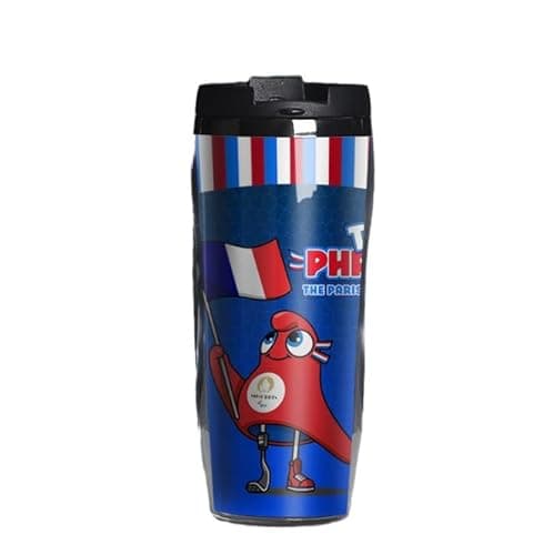 MPINGRTH France 2024 Paris Para Games souvenir water cup Creative Games around the Frige mascot cup (large-scale, Paralympic Games)