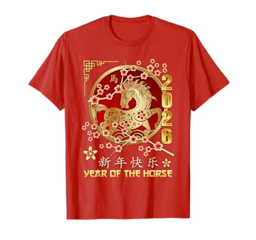 Chinese New Year 2026 Year of The Horse T-Shirt