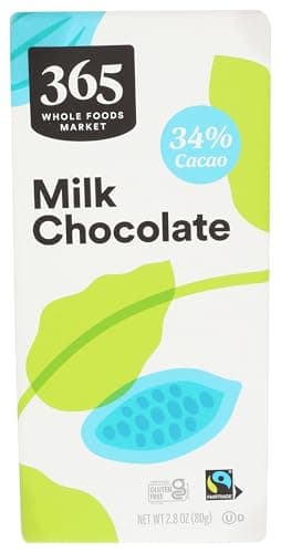 365 by Whole Foods Market, Milk Chocolate Bar, 2.8 Ounce