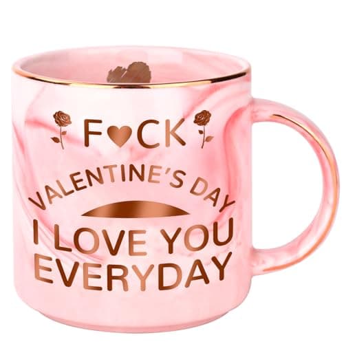 SAPGIF Valentines Day Gifts for Her, Funny 12 OZ Coffee Mug Gifts for Girlfriend Wife from Boyfriend Husband Him, Cute Stuff for Women Her, Naughty Valentines Presents Gift Ideas