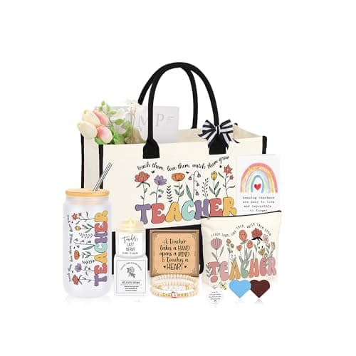 JSENGIFT Teacher Appreciation Gifts for Women, Christmas End of Year Thank You Retirement Gifts for Best Teachers from Student