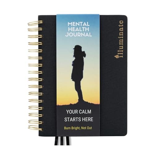 Journal for Men – Mental Health Men's Journal with Prompts for Mindfulness, Self Care, Gratitude & Anxiety Relief | Make a Happy Man w/this Gift | Spiral