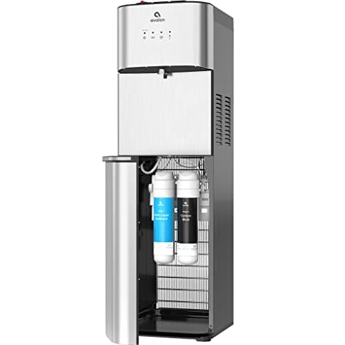 Avalon Self Cleaning Bottleless Water Cooler Water Dispenser - 3 Temperature Settings - Hot, Cold & Room Water, Durable Stainless Steel Cabinet, NSF Certified Filter- UL Listed