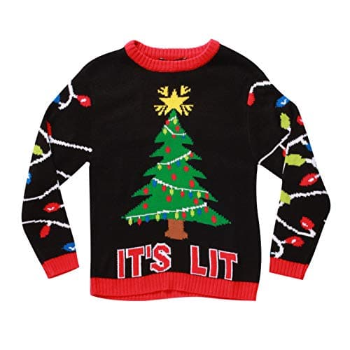 #followme Ugly Christmas Sweaters for Boys 68702-356-10-12