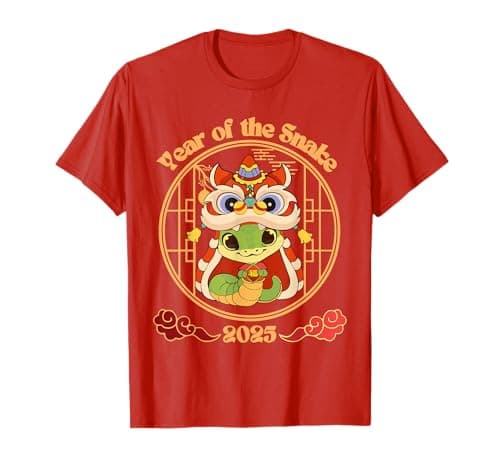 Year Of The Snake 2025 Lunar New Year Chinese New Year 2025 T-Shirt