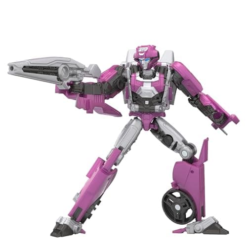 Transformers Toys Studio Series Deluxe Class One Elita-1, 4.5-inch Converting Action Figure, Robot Toys for Ages 8+