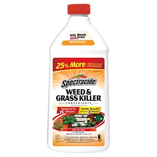 Spectracide Weed And Grass Killer Concentrate 40 Ounces, Use On Patios, Walkways And Driveways