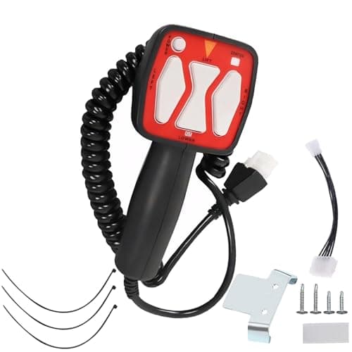 BYYOUIV Snowplow Handheld Controller Replacement Fit for Western 56462, SAM 1306902, Fisher 9400 Straight Blade Plows