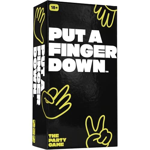 Put A Finger Down - The Viral Party Game That Will Have Everyone Talking - Funny Adult Card Game & Icebreaker Ideas, Game Nights, & Big or Small Groups, 400 Cards for 2+ Players