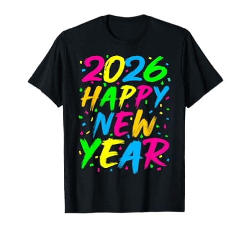 Happy New Year 2026 Family Celebration New Years Eve Party T-Shirt
