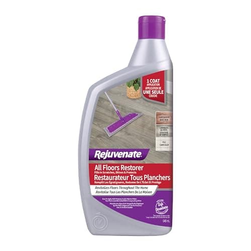 Rejuvenate All Floors Restorer and Polish Fills in Scratches Protects & Restores Shine No Sanding Required (32 oz)