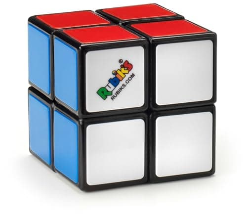 Rubik's Cube Mini, Original 2x2 Rubik's Cube, Puzzle Fidget Cube, Fidget Toy, Brain Teasers, Stocking Stuffers, Christmas Gifts for Teens, for Ages 8+