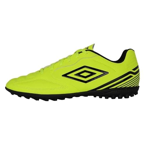 Umbro Men's Classico 13 TF Turf Soccer Shoes, Safety Yellow/Black, 11