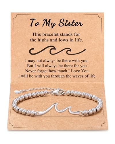 Tarsus Gifts for Sister, Sister Birthday Gifts, Sisters Gifts from Sister Bracelets for Women Christmas Gifts