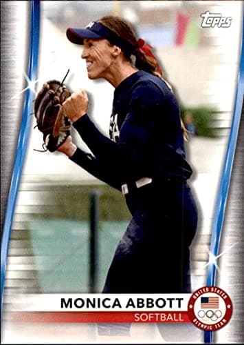 2021 Topps US Olympics and Paralympics Team Hopefuls #24 Monica Abbott Softball MultiSport