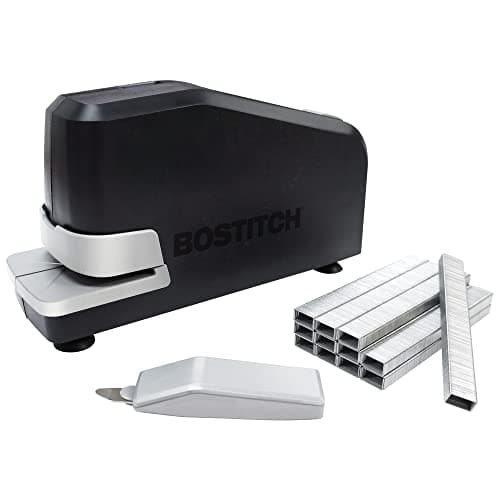 Bostitch Impulse 30 Sheet Electric Stapler Value Pack - Heavy Duty, No-Jam with Trusted Warranty Guaranteed by Bostitch, Black (02638)