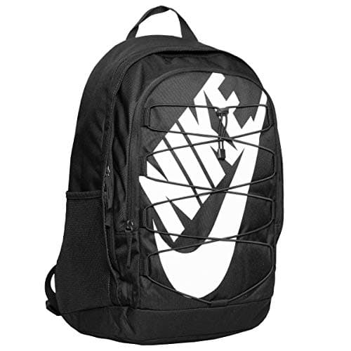 Nike Hayward 2.0 Backpack, for Women and Men with Polyester Shell & Adjustable Straps, Black/Black/White