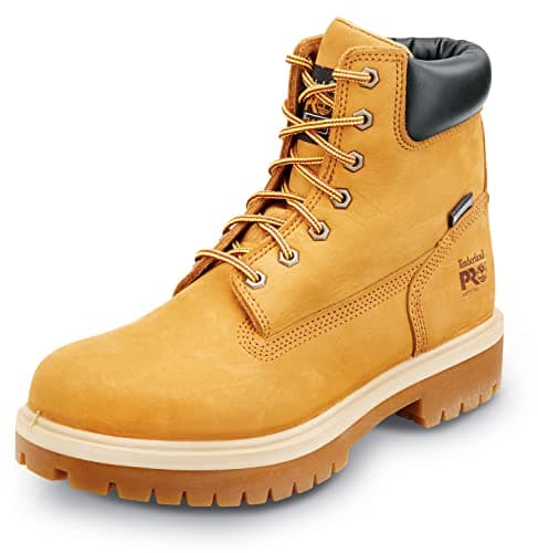 Timberland PRO 6IN Direct Attach Men's, Wheat, Soft Toe, MaxTrax Slip Resistant, WP/Insulated Boot (9.5 M)