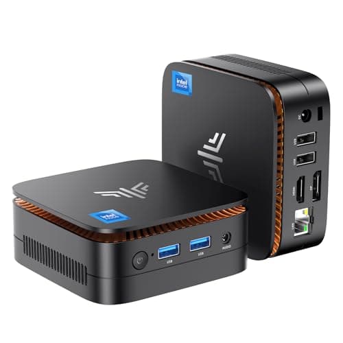 KAMRUI Essenx E1 Mini PC, Windows 11 Pro, Intel Twin Lake- N150 up to 3.6 GHz(Beat N100), Min Desktop Computer 8GB DDR4 256GB M.2 SSD, Small PC Desktop 2.4G/ 5.0G WiFi, BT, 4K, Business, Home, Office