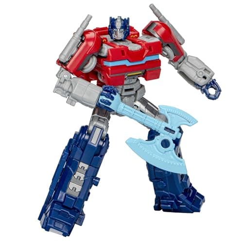 Transformers One Prime Changer Optimus Prime (Orion Pax) 5-Inch Robot Action Figure, Interactive Toys for Boys and Girls Ages 6 and Up