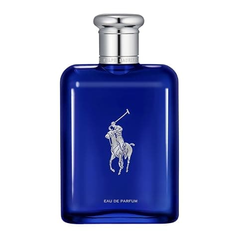 RALPH LAUREN FRAGRANCES Polo Blue - Eau de Parfum - Men's Cologne - Aquatic & Fresh - With Citrus, Bergamot, and Vetiver - Medium Intensity - 6.7 Fl Oz