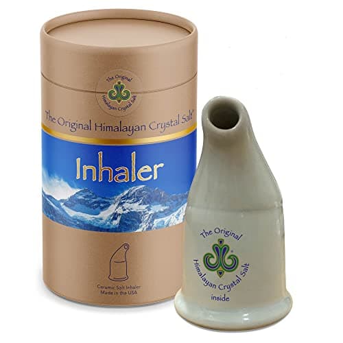 Original Himalayan Crystal Salt Inhaler for Bronchial and Lung Health | Made in USA