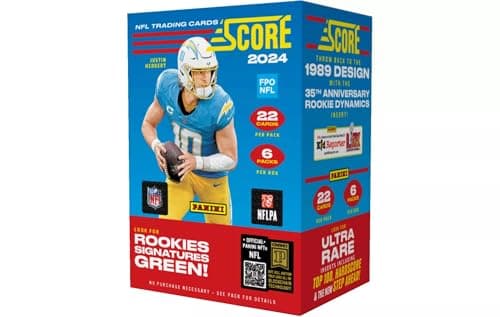 2024 Panini Score Football Trading Cards NFL Blaster Box