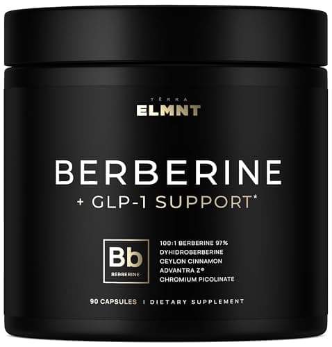 141,500mg Berberine GLP-1 Weight Loss Supplement + Dihydroberberine, Ceylon Cinnamon, Chromium Picolinate 1000mcg, Bitter Melon - 100x Strength Berberine 1500mg Appetite Suppressant Pills for Women